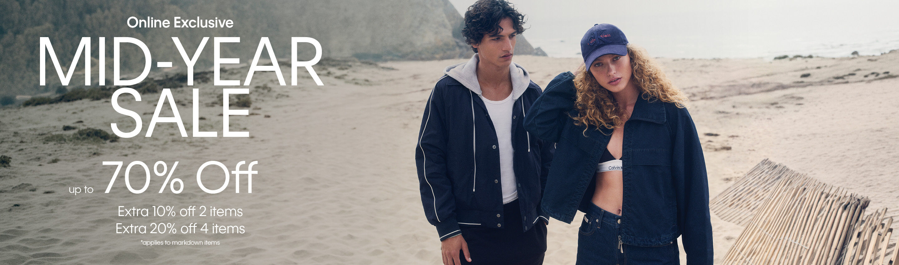 Online Exclusive Mid Year Sale up to 70% Off